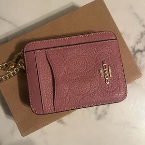 NWT Coach  Card Case